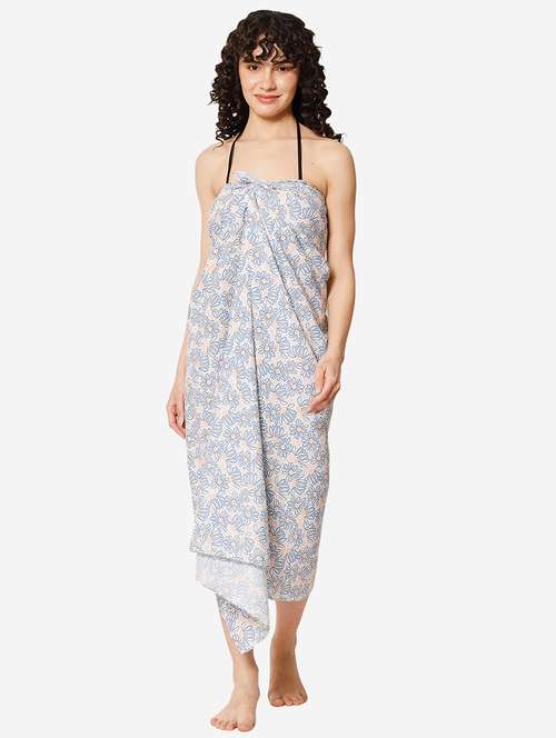 white polyester coverup - 21237257 - Very Small Image - 1