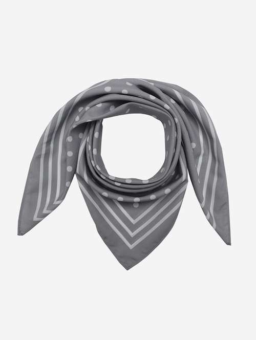 women polka dots printed scarves - 21237289 - Very Small Image - 1