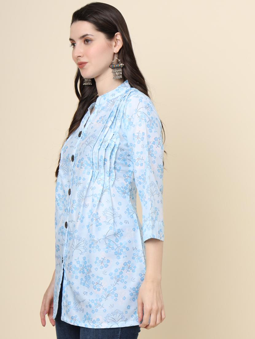 women printed regular tunic - 21244663 - Standard Image - 2