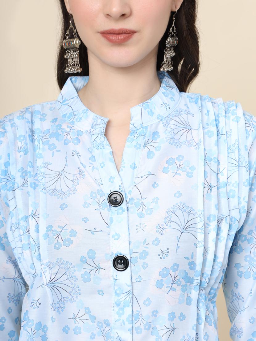 women printed regular tunic - 21244663 - Standard Image - 5