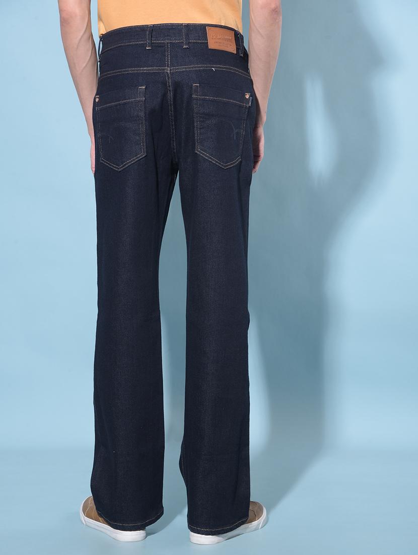 men mid rise plain denim jeans - 21247463 - Standard Image - 3