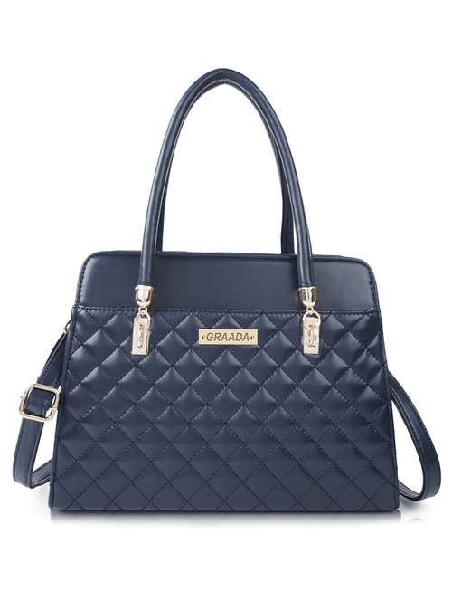 black leatherette (pu) handbag - 21248602 - Very Small Image - 1