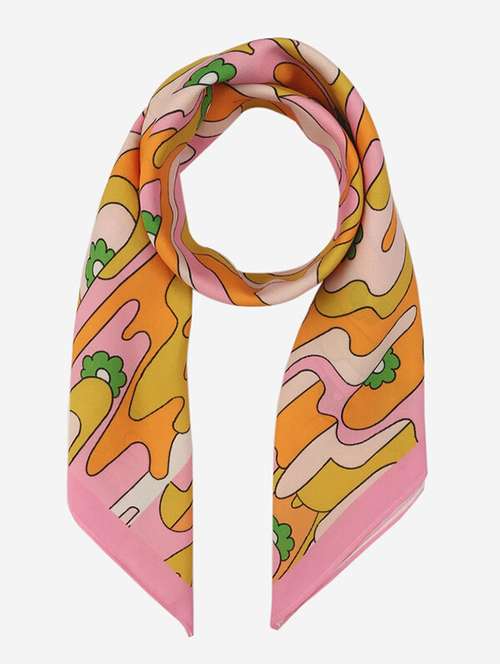women printed scarf - 21263191 - Very Small Image - 1