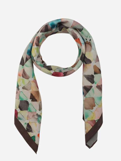 women printed scarf - 21263239 - Very Small Image - 1