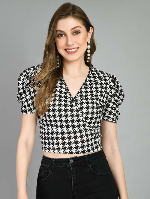 women puff sleeves top - 21269818 - Very Small Image - 1