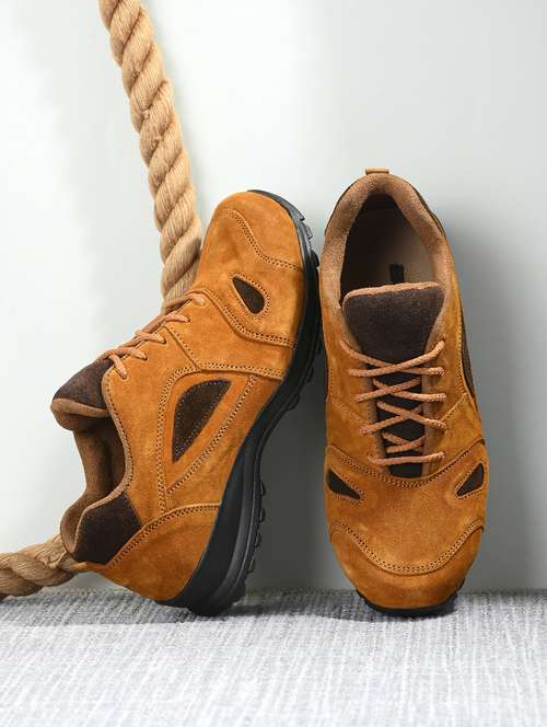 tan brown lace up shoes - 21278572 - Very Small Image - 1