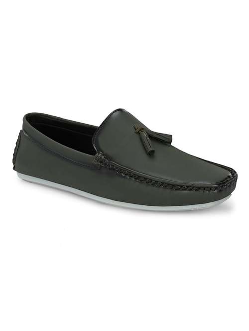 men slip on tassle detailing loafers - 21278663 - Very Small Image - 1