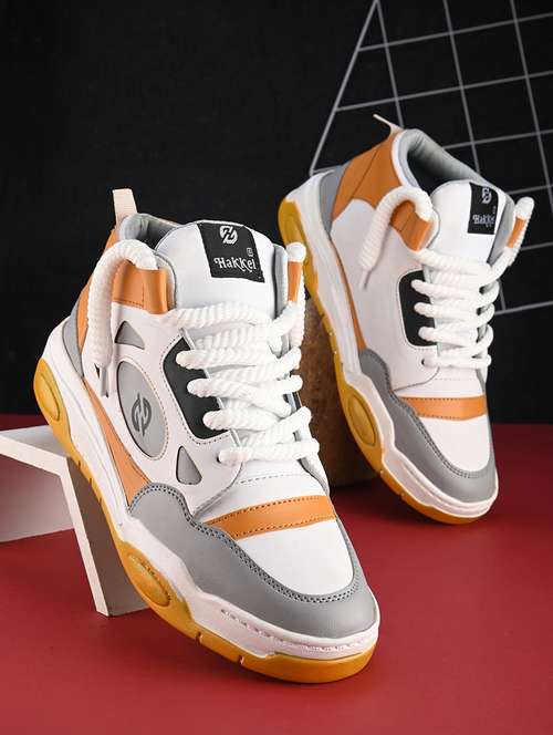 men color block lace up sneaker - 21325322 - Very Small Image - 1