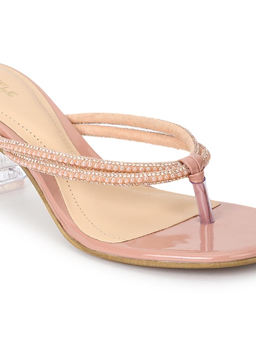 women solid slip on slides - 21333271 - Zoom Image - 4