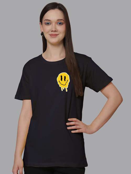 women printed short sleeve regular fit t-shirt - 21390781 - Very Small Image - 1