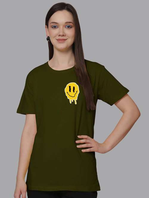 women printed short sleeve regular fit t-shirt - 21390784 - Very Small Image - 1