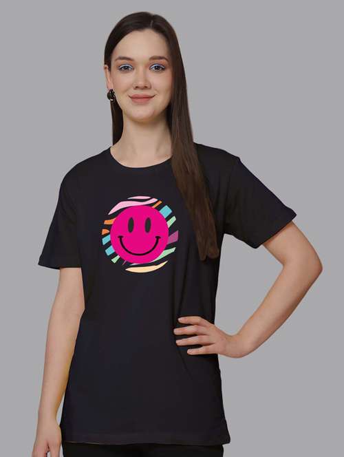 women printed short sleeve t-shirt - 21390792 - Very Small Image - 1