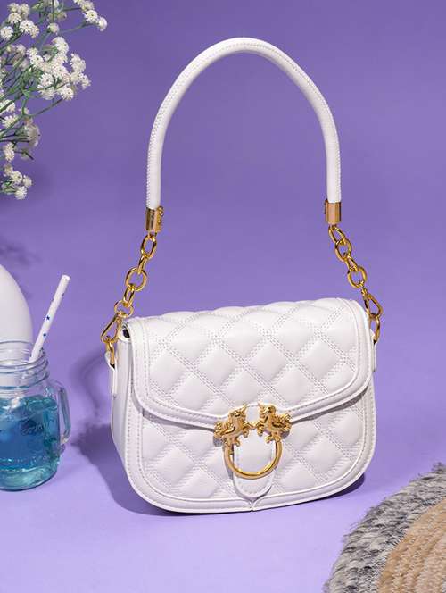 women white pu handbag - 21390846 - Very Small Image - 1