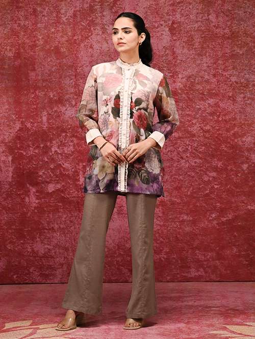 women multicolored printed regular shirt - 21456791 - Very Small Image - 1