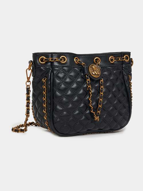 women black pu handbag - 21457051 - Very Small Image - 1