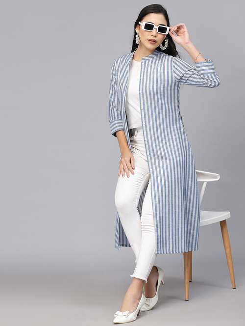 white stripes regular shrug - 21481464 - Very Small Image - 1