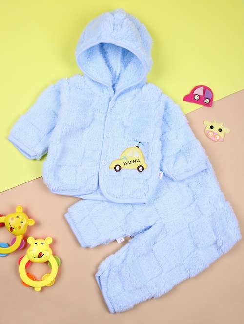 boys solid long sleeves full length set - 21493268 - Very Small Image - 1