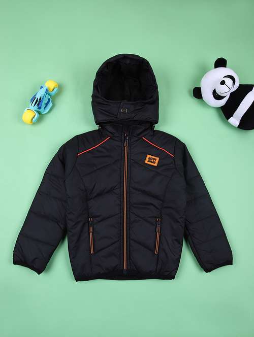 boys solid long sleeve bomber jacket - 21509994 - Very Small Image - 1