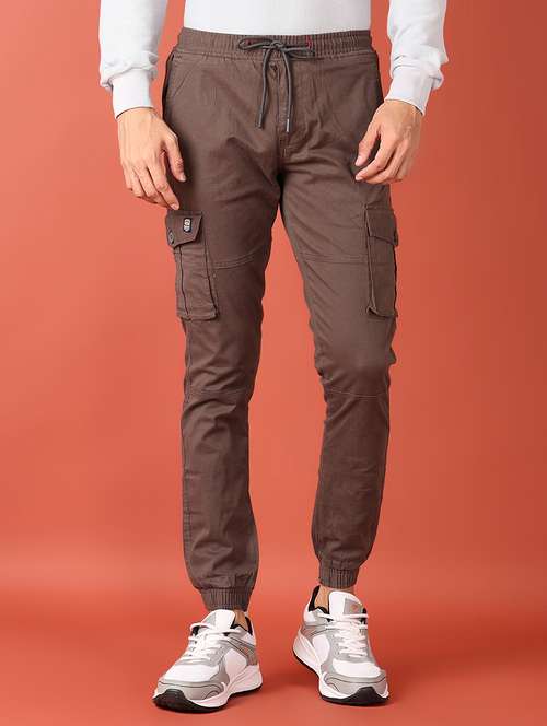 men mid rise solid cargo - 21510844 - Very Small Image - 1