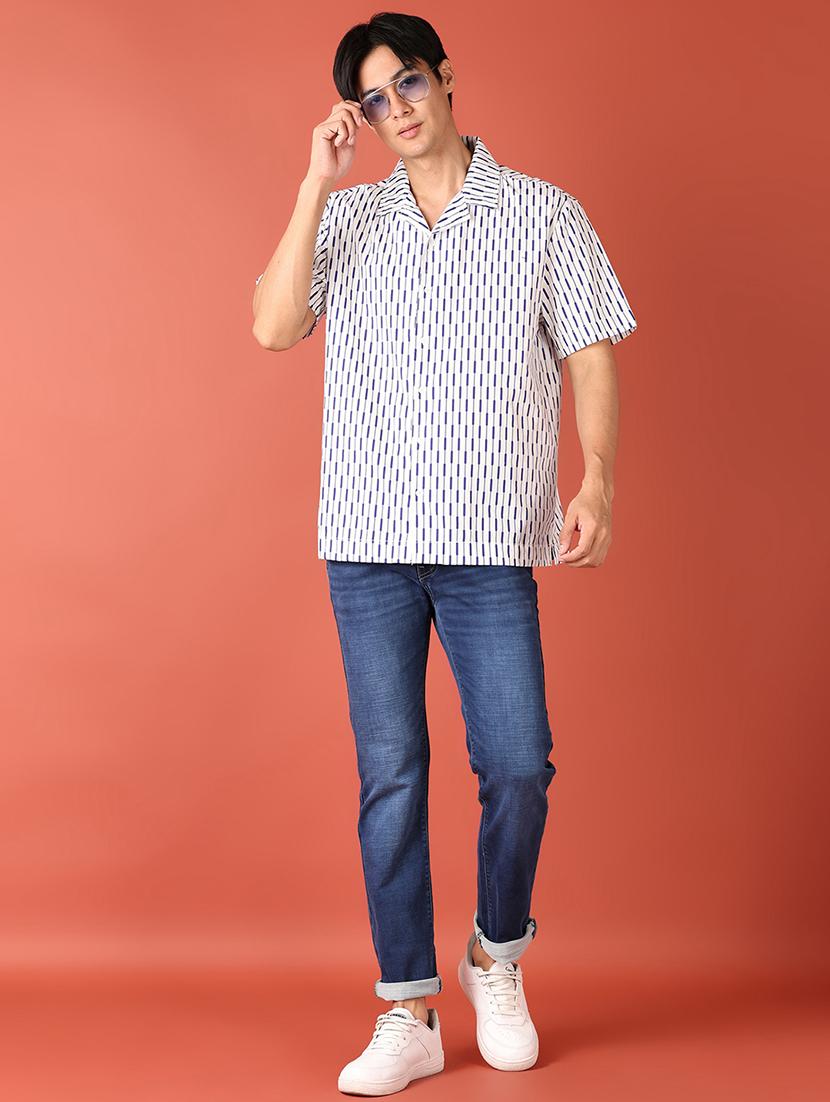 men solid mid rise slim fit jean - 21510902 - Zoom Image - 4