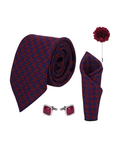 men multicolored printed tie combo - 21511749 - Very Small Image - 1