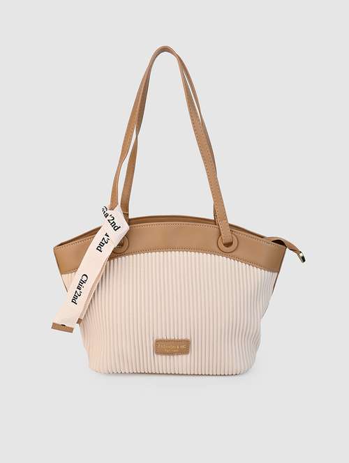 women off white stripes handbag - 21518869 - Very Small Image - 1