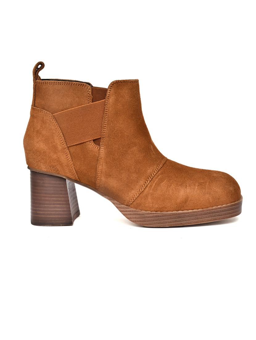 women solid ankle length boots - 21577208 - Standard Image - 3