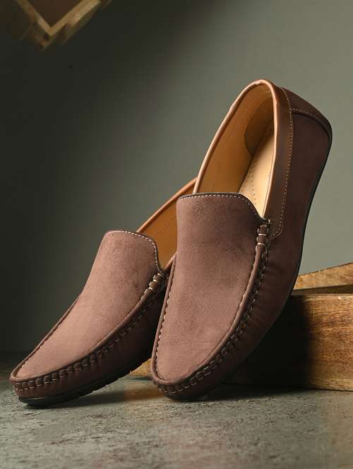 men brown slip on loafer - 21580011 - Very Small Image - 1