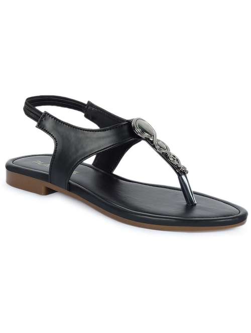 women black back strap sandal - 21582915 - Very Small Image - 1