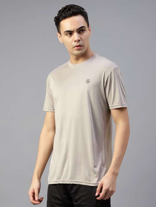men solid short sleeve t-shirt - 21590164 - Very Small Image - 1