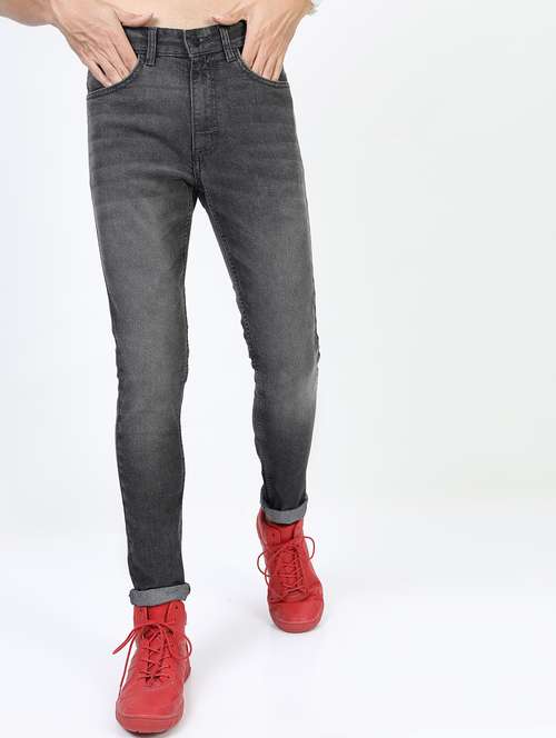 men mid rise plain jeans - 21596112 - Very Small Image - 1