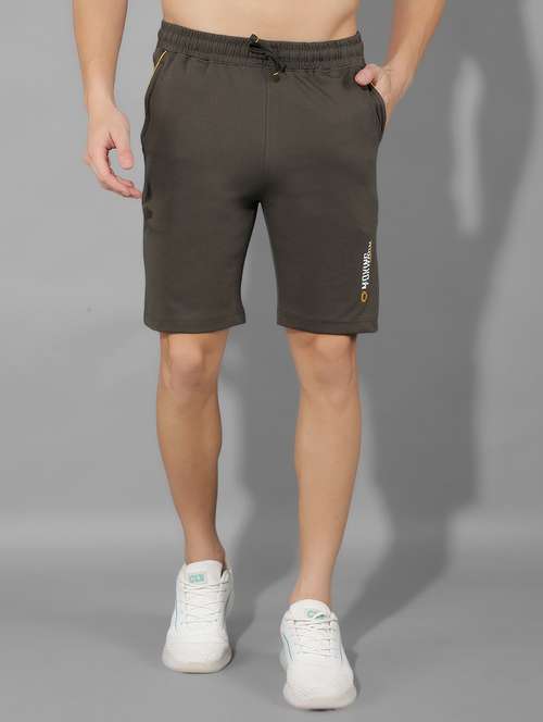 men solid bermuda shorts - 21596888 - Very Small Image - 1