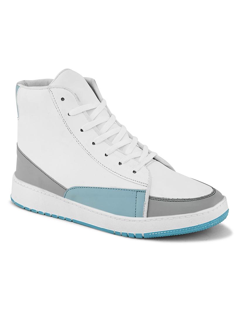 men color block lace-up sneakers - 21614073 - Zoom Image - 1