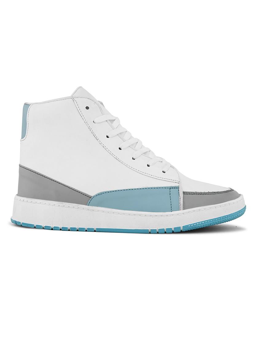 men color block lace-up sneakers - 21614073 - Zoom Image - 2