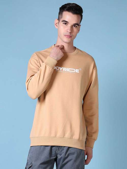men back print long sleeve sweatshirt - 21627683 - Very Small Image - 1