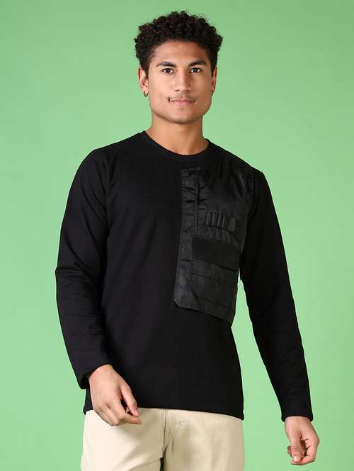 men round neck long sleeve sweatshirt - 21628511 - Very Small Image - 1