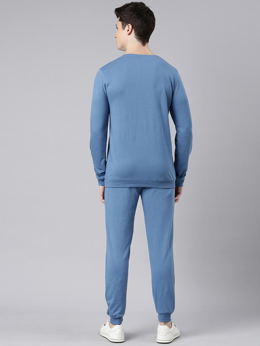 men solid full sleeves co-ords - 21638543 - Zoom Image - 2