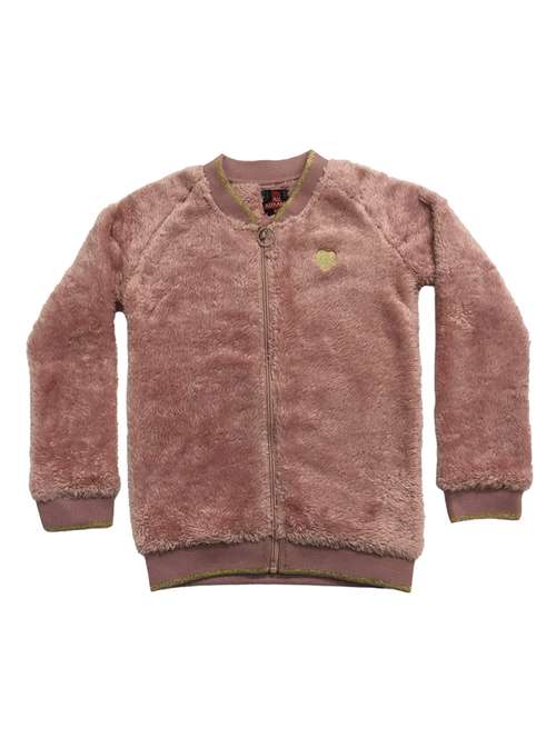 girls brown plain long sleeve sweatshirt - 21642435 - Very Small Image - 1