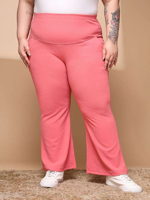 women plain low rise plus size jeggings - 21646618 - Very Small Image - 1