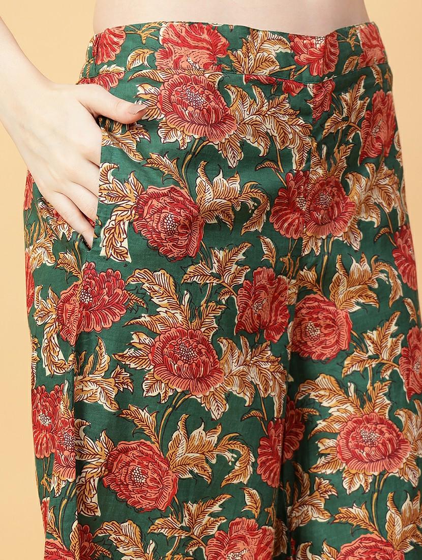 women three quarter sleeve ethnic co-ord set - 21663622 - Zoom Image - 6