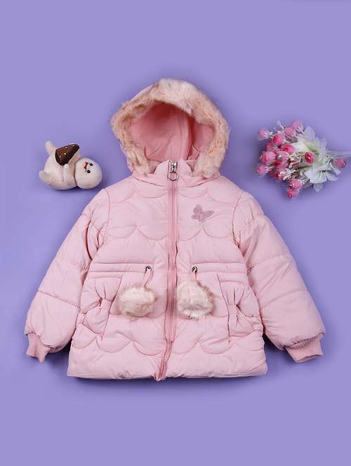 girls quilted long sleeve jacket - 21684094 - Very Small Image - 1