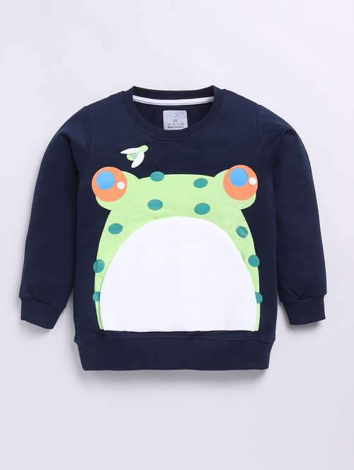 kids printed long sleeve sweatshirt - 21699391 - Very Small Image - 1