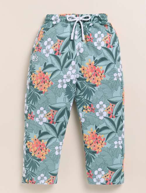 kids mid rise printed nightwear pyjama - 21706209 - Very Small Image - 1