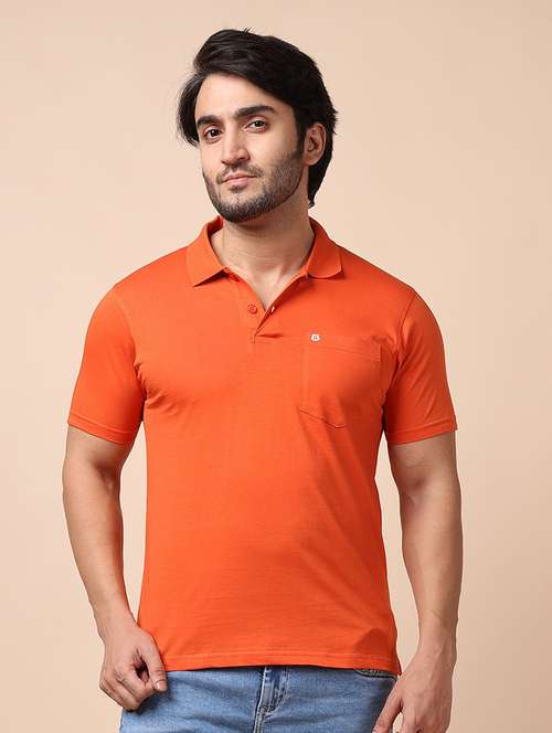 men short sleeves plain polo t-shirt - 21724789 - Very Small Image - 1