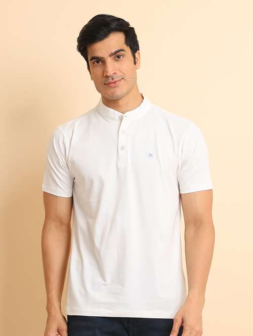 men short sleeves plain t-shirt - 21724904 - Very Small Image - 1