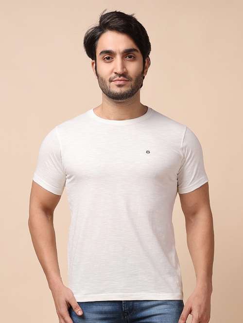 Men Short Sleeves Plain T-shirt - 21724939 - Very Small Image - 1