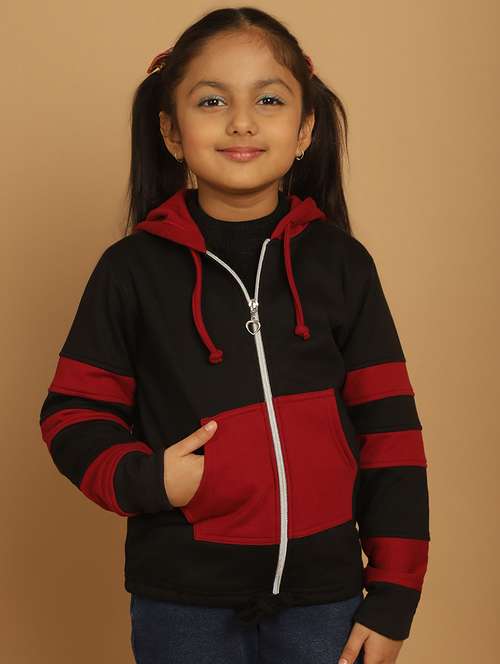 girls color block long sleeve sweatshirt - 21731956 - Very Small Image - 1