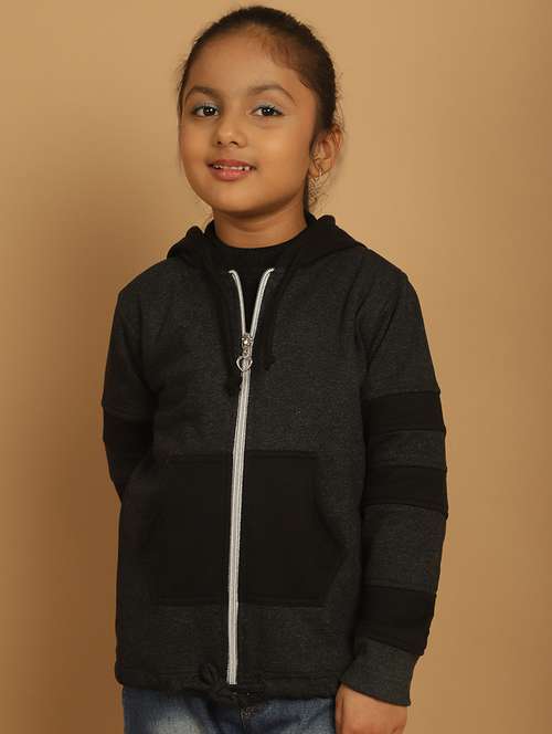 girls color block long sleeve sweatshirt - 21731957 - Very Small Image - 1