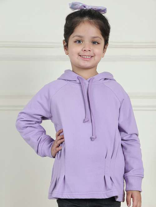 girls solid long sleeve sweatshirt - 21731992 - Very Small Image - 1
