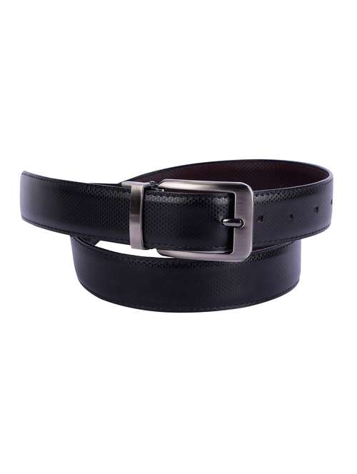 men black leatherette belt - 21748634 - Very Small Image - 1